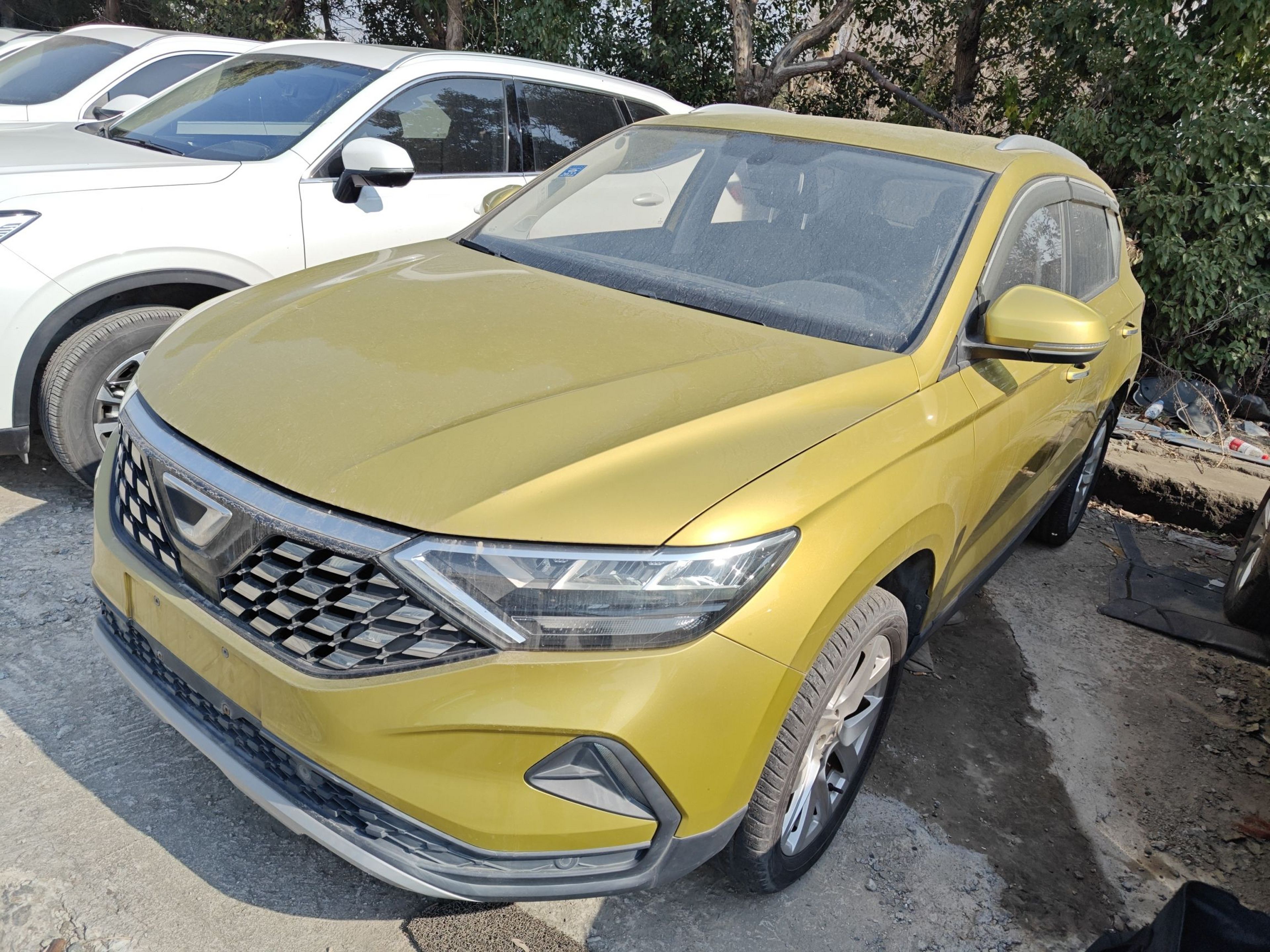 تحت مقدمة السيارة