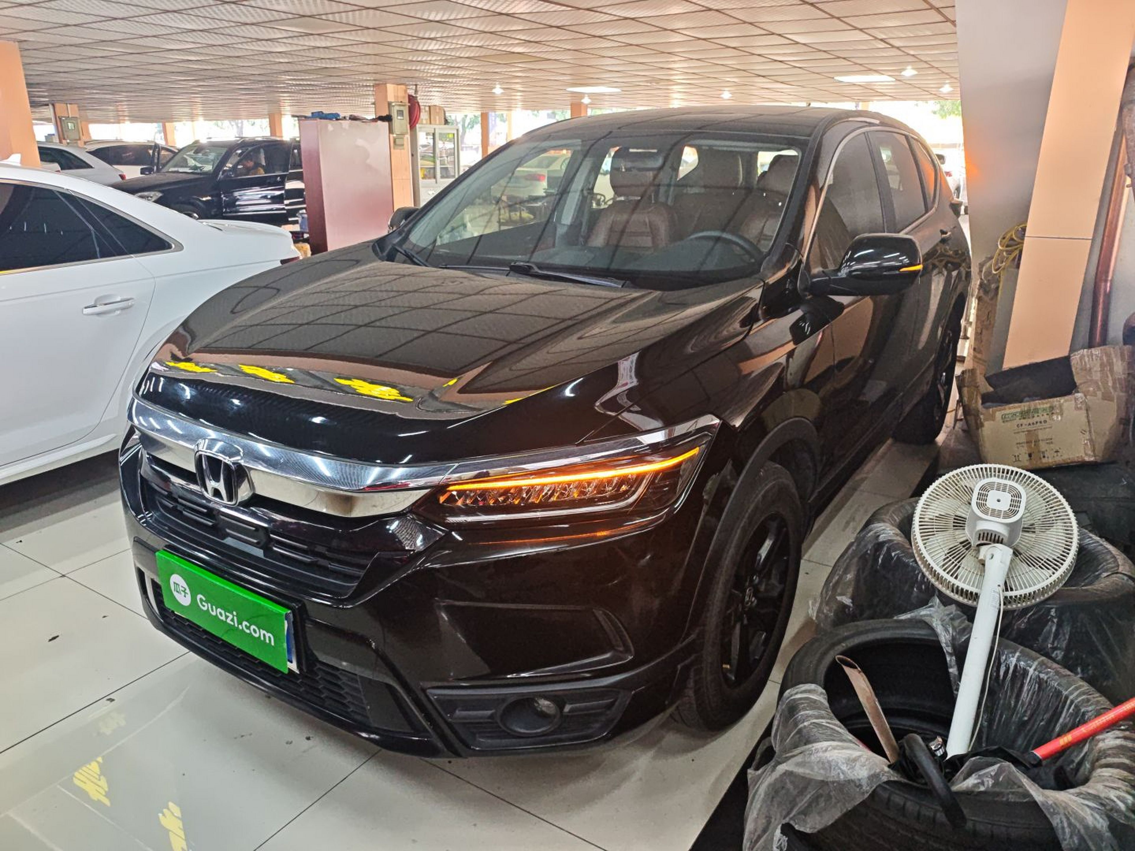 تحت مقدمة السيارة