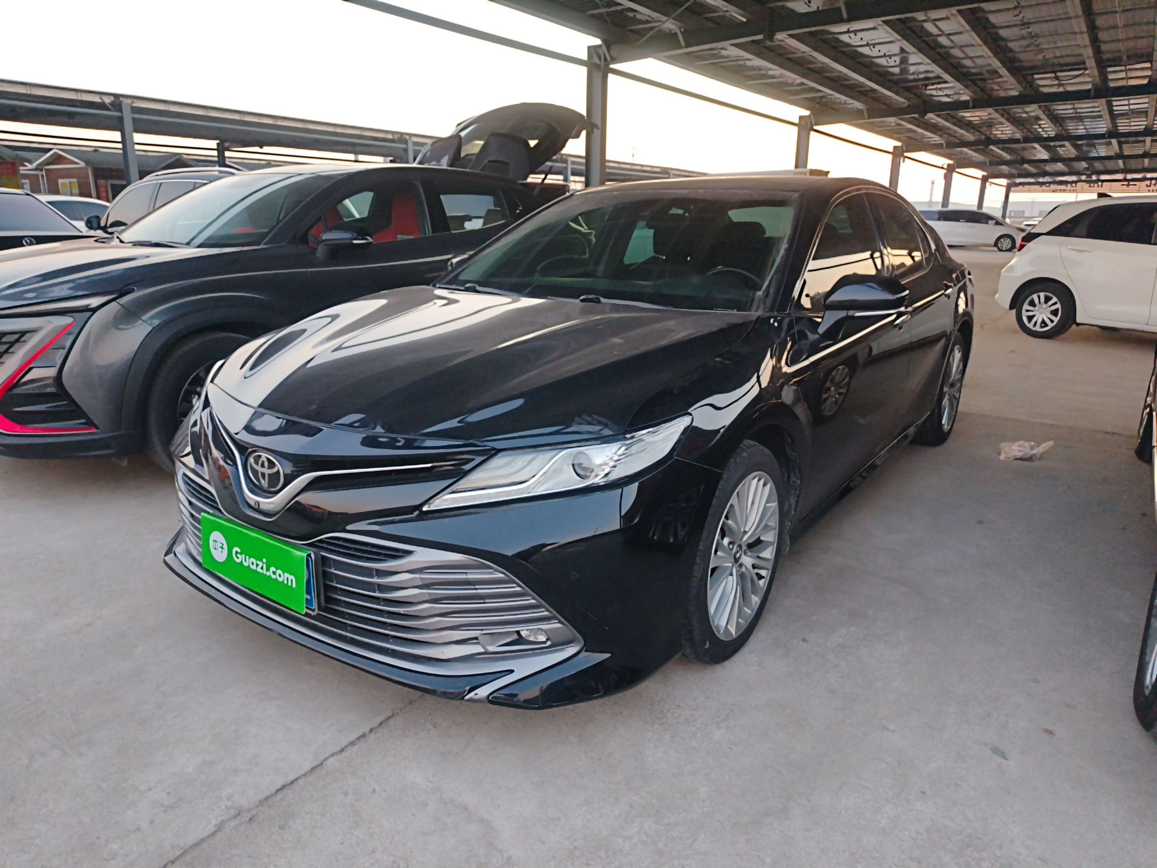 تحت مقدمة السيارة