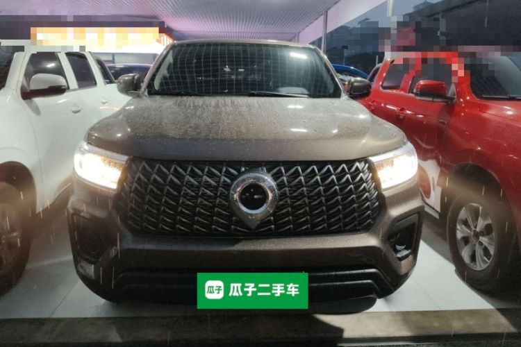 Used Great Wall Poer 2023 2.0T Commercial Version Automatic Diesel 4x4 Elite Long-Box GW4D20M
