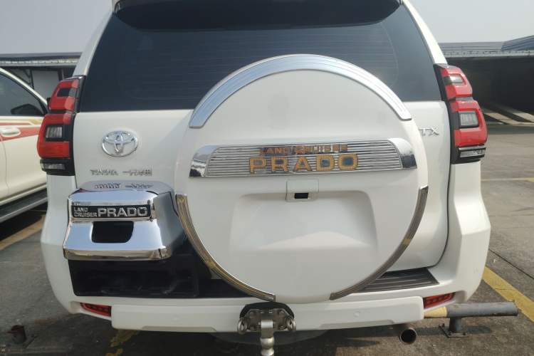 Used Toyota Prado 2018 3.5L Automatic TX-L NAVI with Rear-Mounted Spare Tire
