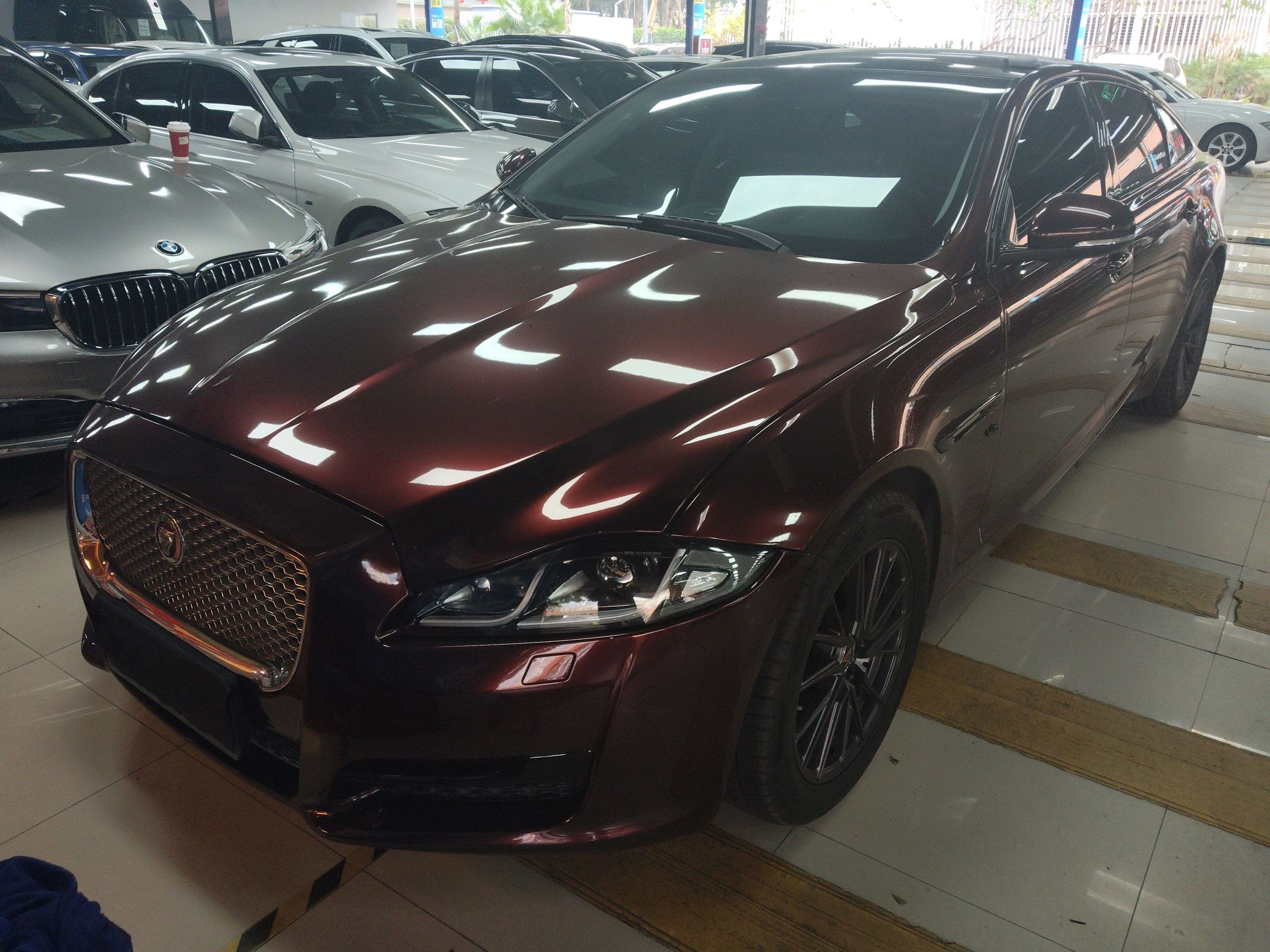 تحت مقدمة السيارة