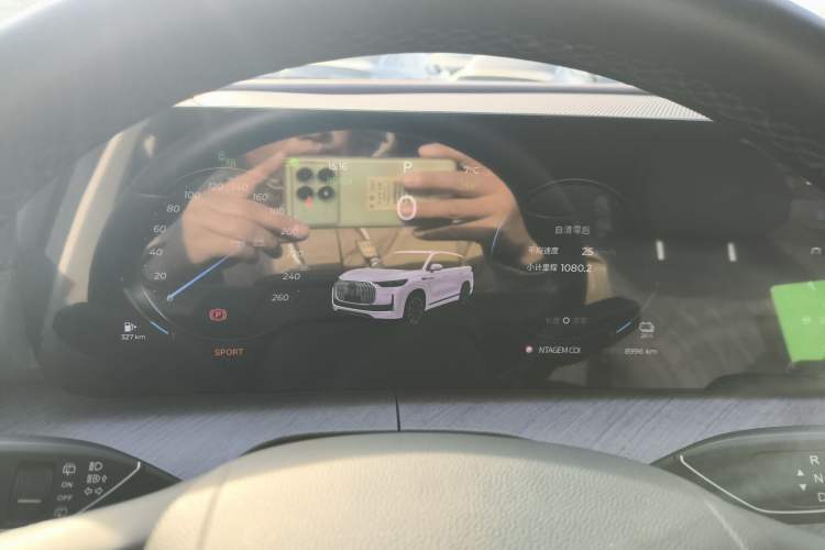 Used Chery Tiggo 9 C-DM 2025 1.5T 106KM Ultra-Enjoyment Version 5 Seats Lithium Iron Phosphate