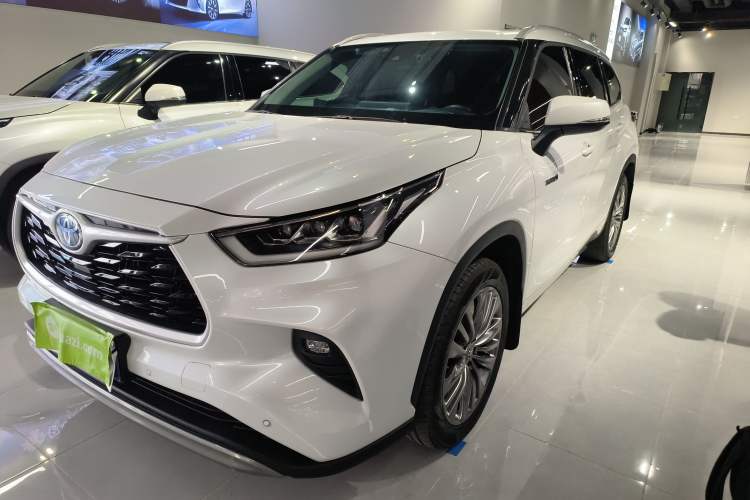 Used Toyota Highlander 2022 Dual-Engine 2.5L Four-Wheel Drive Prestige Version 7 Seats