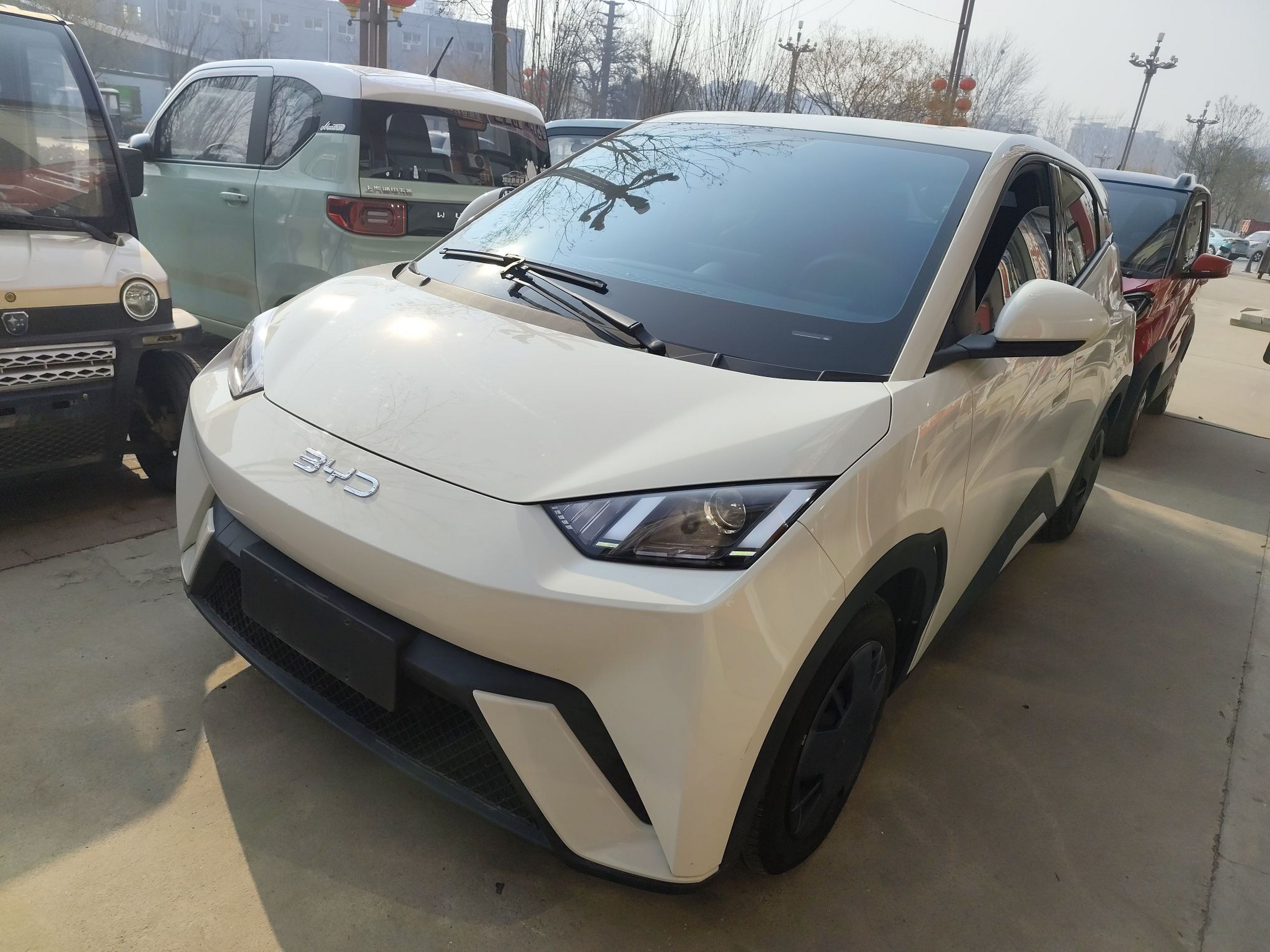 تحت مقدمة السيارة