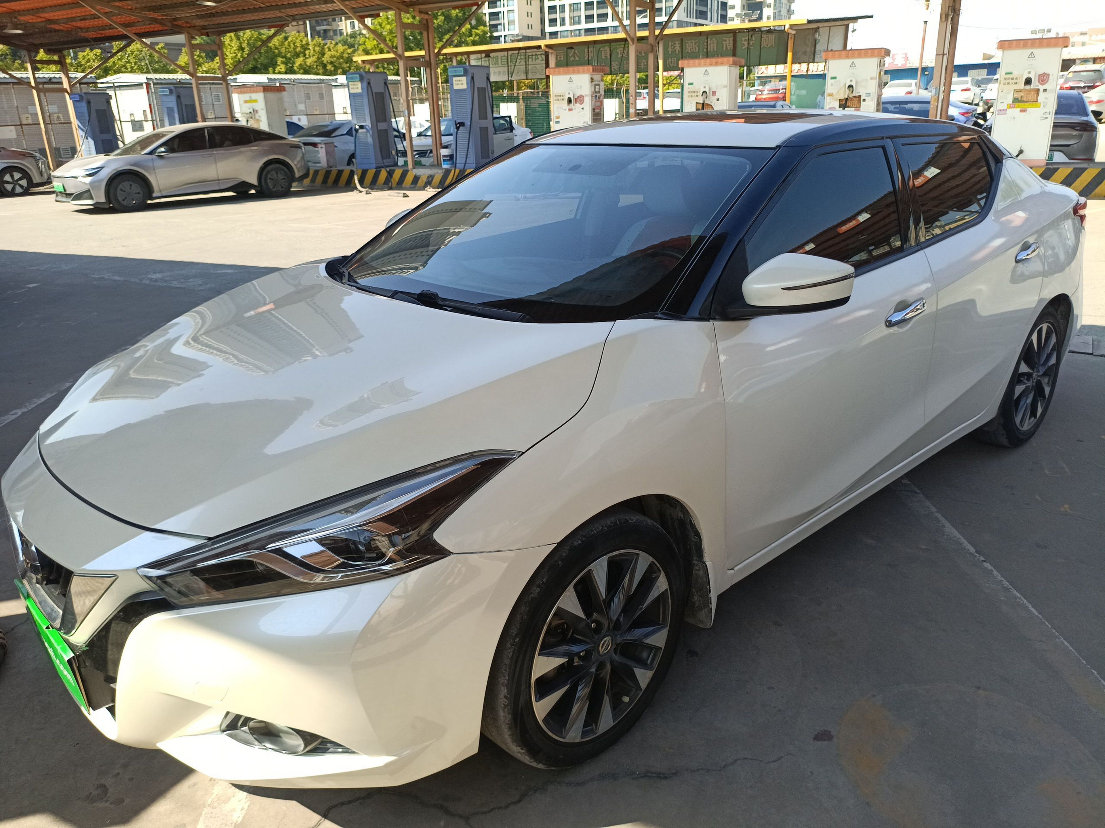 تحت مقدمة السيارة