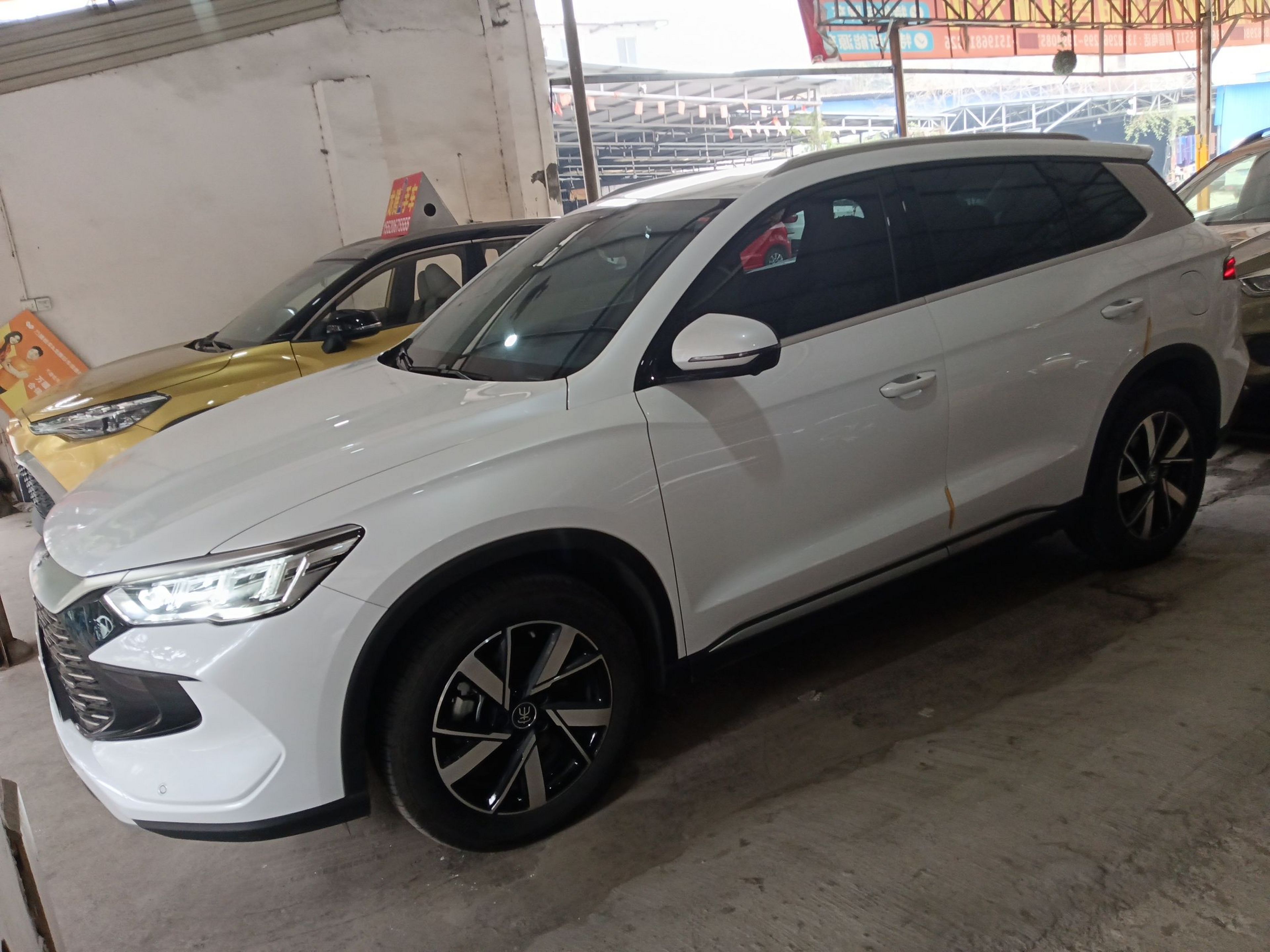 تحت مقدمة السيارة