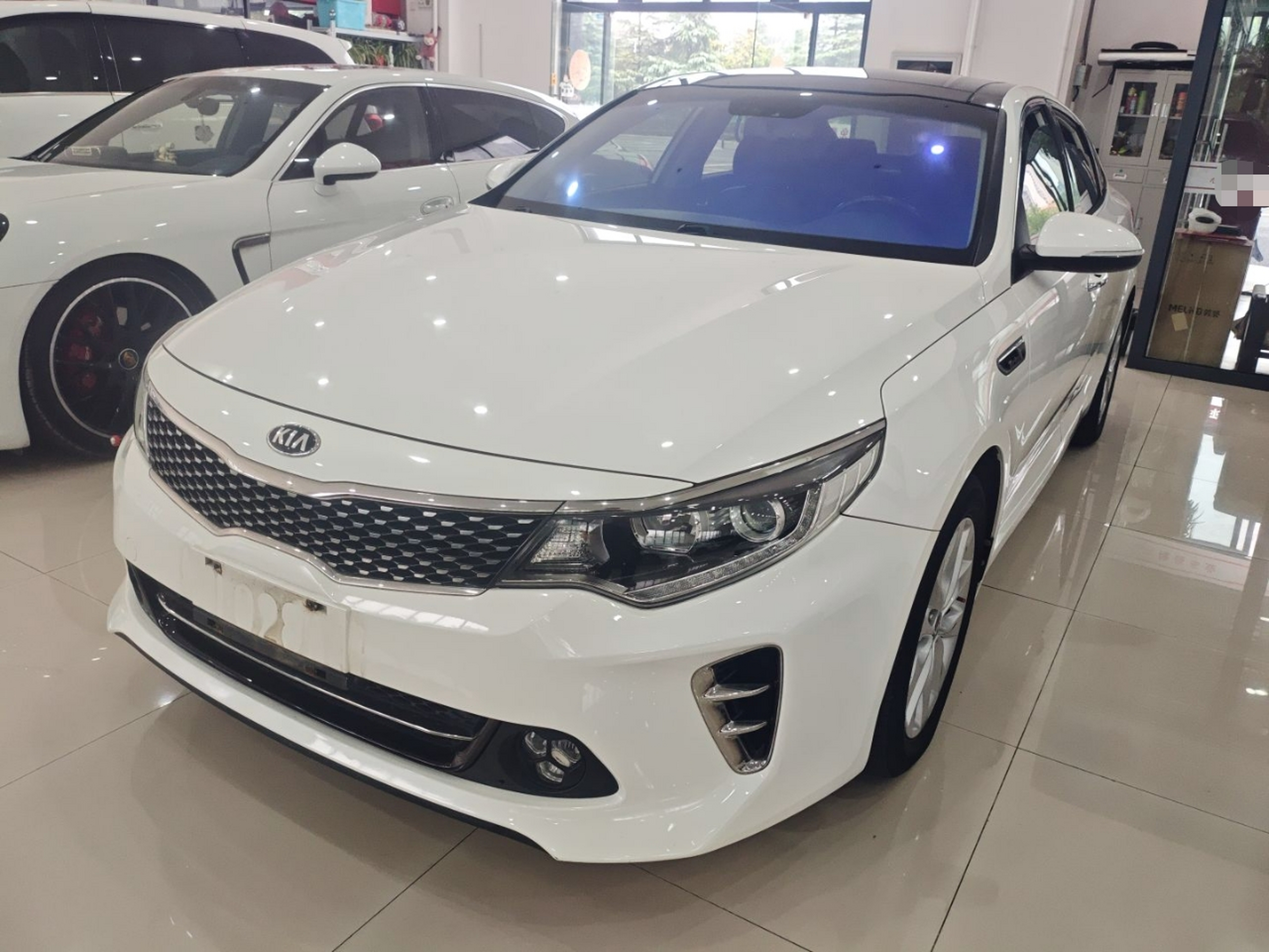 تحت مقدمة السيارة