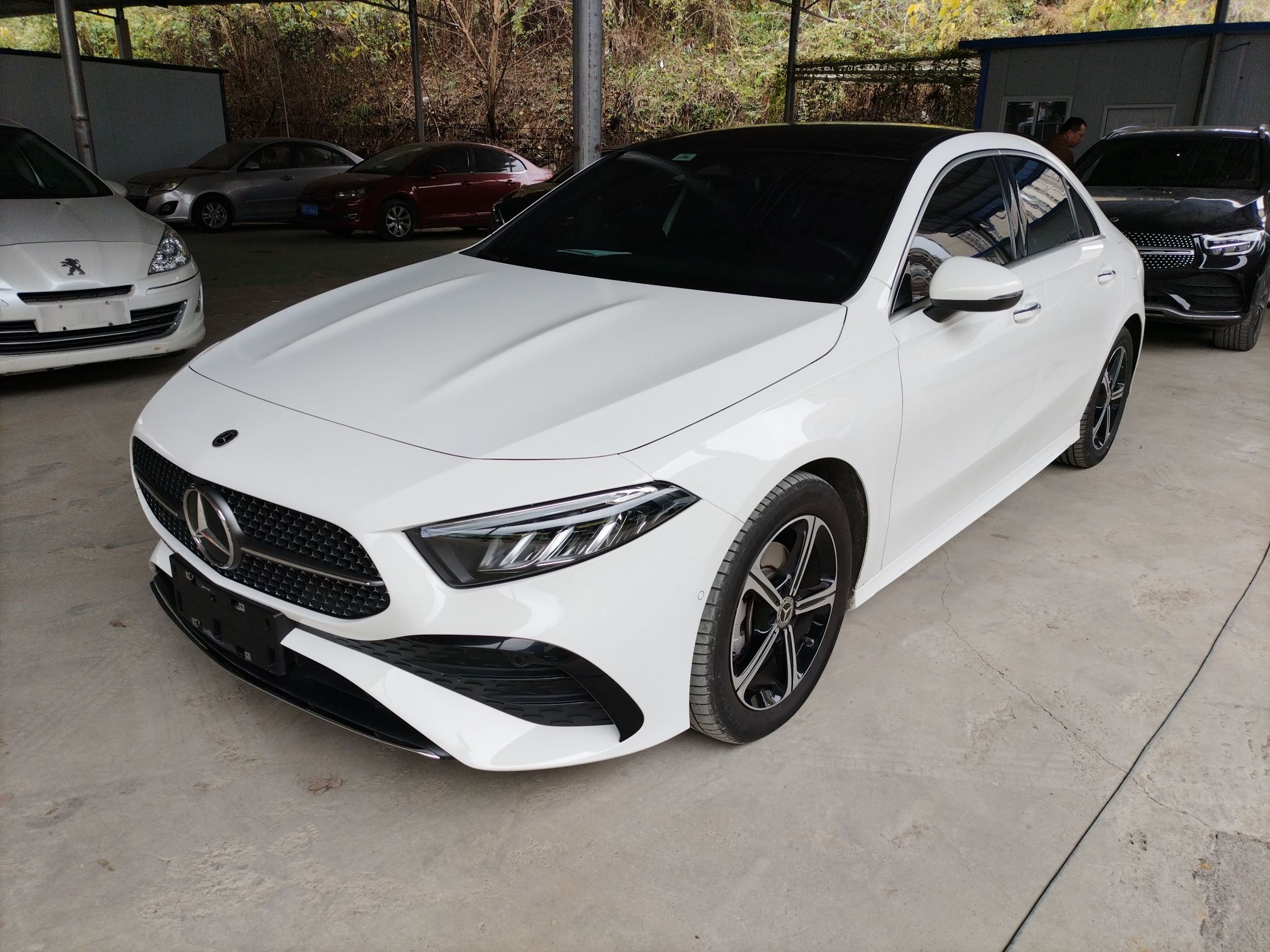 تحت مقدمة السيارة