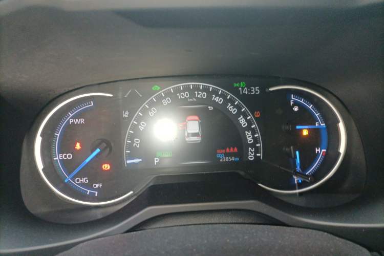 Used Toyota RAV4 2020 Dual-Engine 2.5L E-CVT Two-Wheel Drive Elite Edition