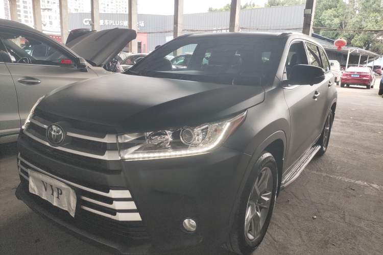 Used Toyota Highlander 2018 2.0T Four-Wheel Drive Luxury Version 7 Seats China VI Standard

