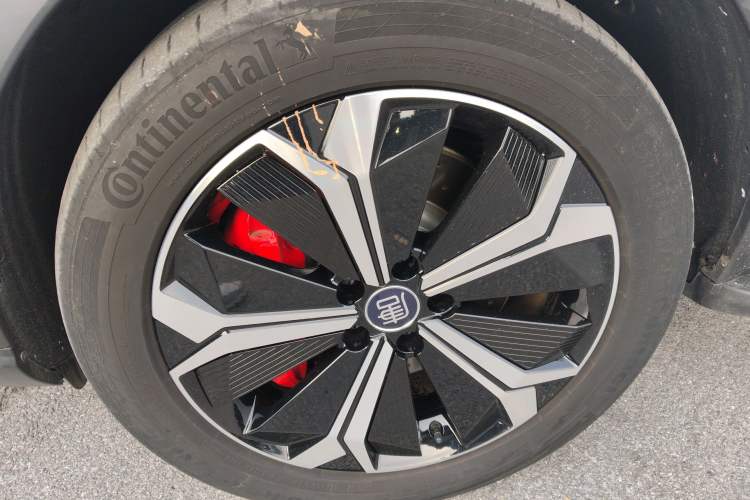 Used BYD Tang New Energy 2022 EV 730KM Luxury Model
