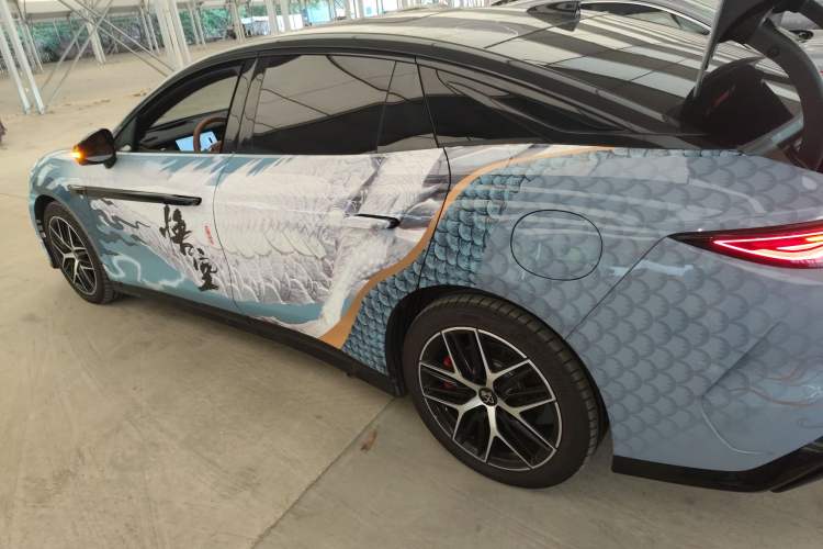 Used BYD Han L 2025 DM-p Four-Wheel-Drive LiDAR Flagship Model