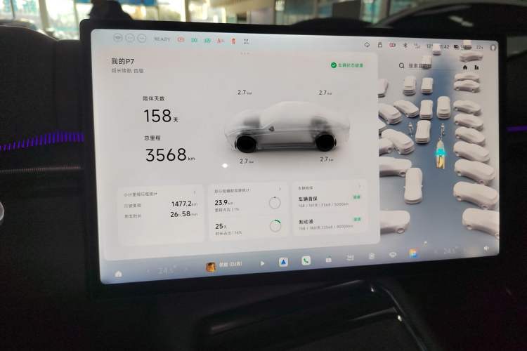 Used XPeng P7 2025 Model—750 All-Wheel-Drive High-Performance Ultra
