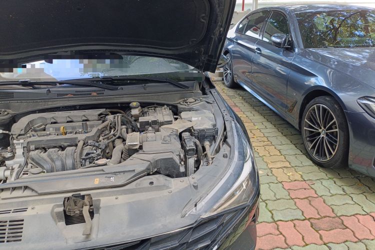 Used Hyundai Elantra 2022 1.5L CVT LUX Black Knight Limited Edition
