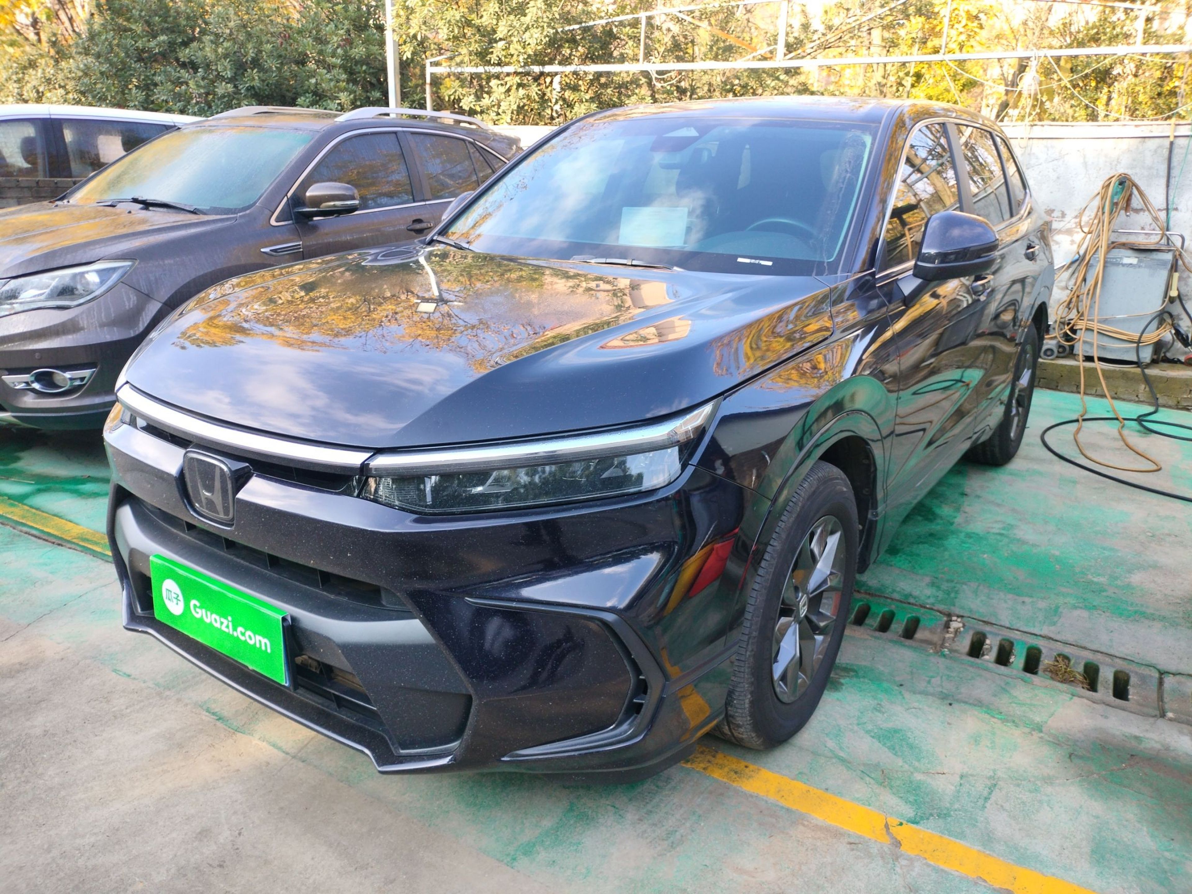 تحت مقدمة السيارة