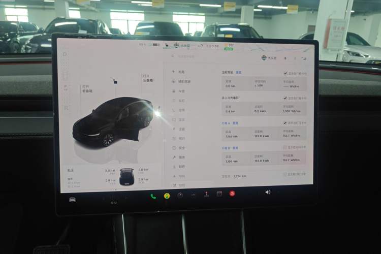 Used Tesla Model Y 2025 Updated Version Long-Range All-Wheel Drive