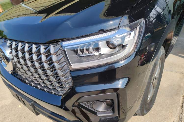 Used Great Wall Poer 2023 2.0T Commercial Version Automatic Diesel 4x4 Elite Long-Box GW4D20M