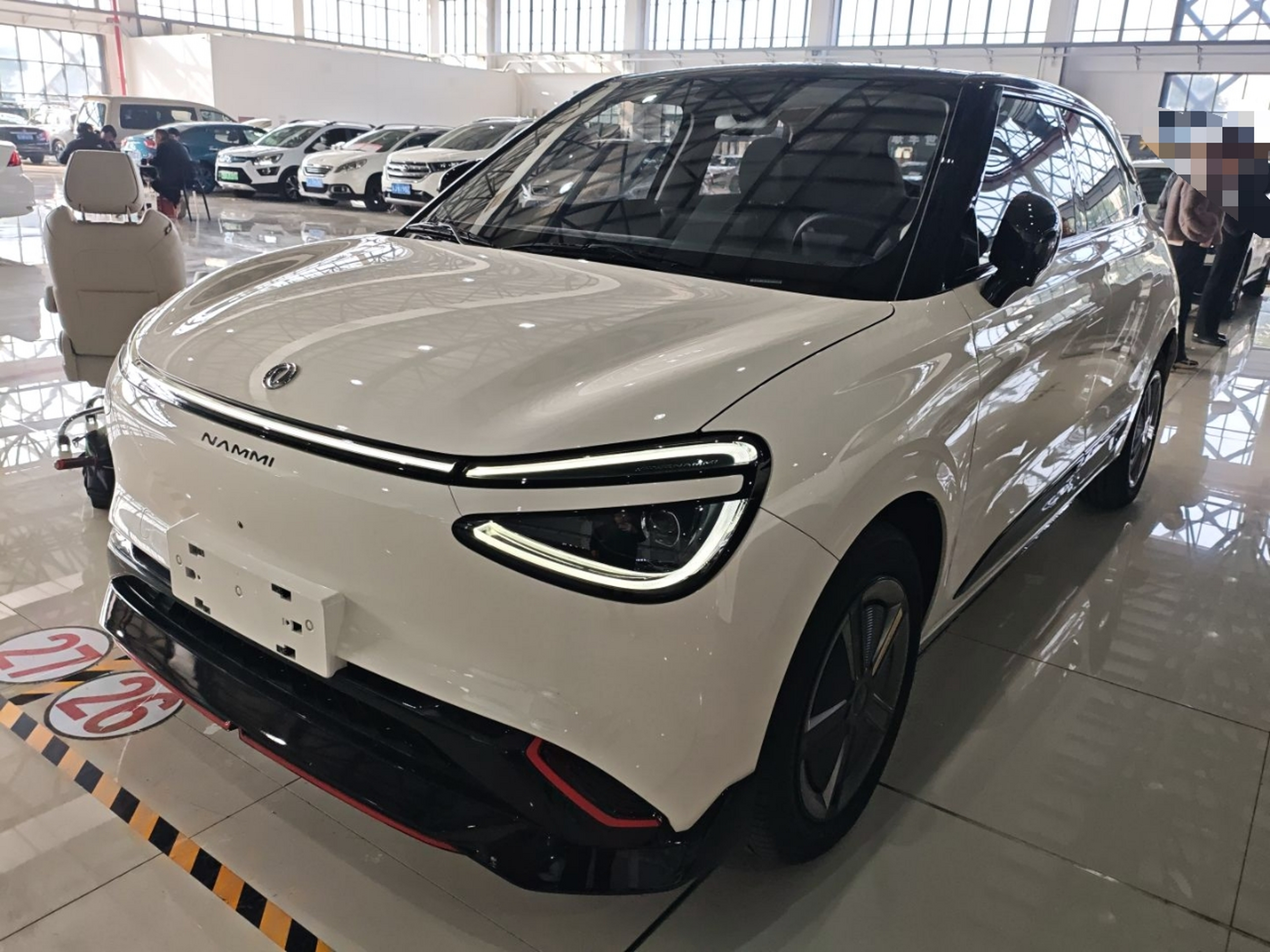 تحت مقدمة السيارة