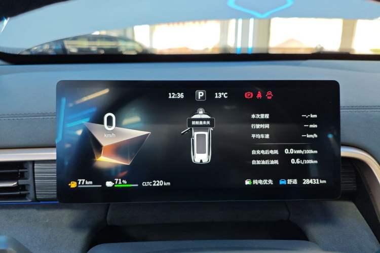 Used Dongfeng eπ eπ008 2025 210 Ultra Range-Extended Version 5 Seats
