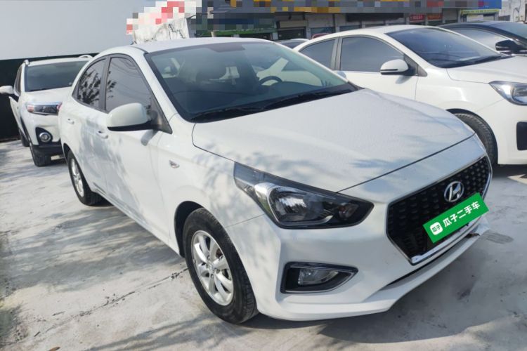 Used Hyundai Verna 2017 1.4L Manual Huancai Edition China V Standard
