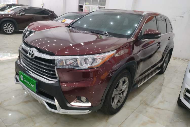 Used Toyota Highlander 2017 2.0T Four-Wheel Drive Luxury Edition 7 Seats
