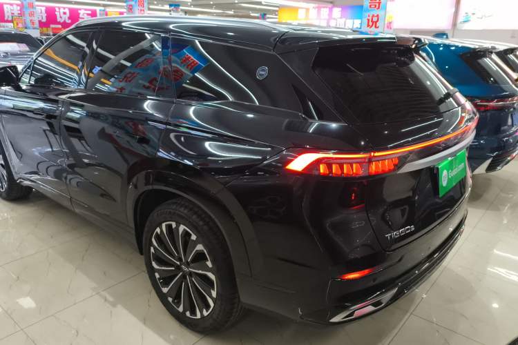 Used Chery Tiggo 9 2025 2.0T Dual-Clutch Two-Wheel Drive Black Samurai Edition 5 Seats