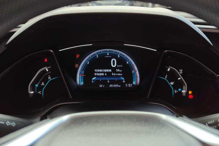 Used Honda Civic 2019 220TURBO CVT Dynamic Edition China VI
