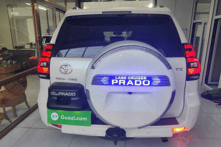 Used Toyota Prado 2018 3.5L Automatic TX-L with Rear-Mounted Spare Tire