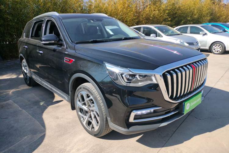 Used Hongqi HS7 2022 2.0T DCT Two-Wheel Drive Smart Connect Flagship Edition 7 Seats
