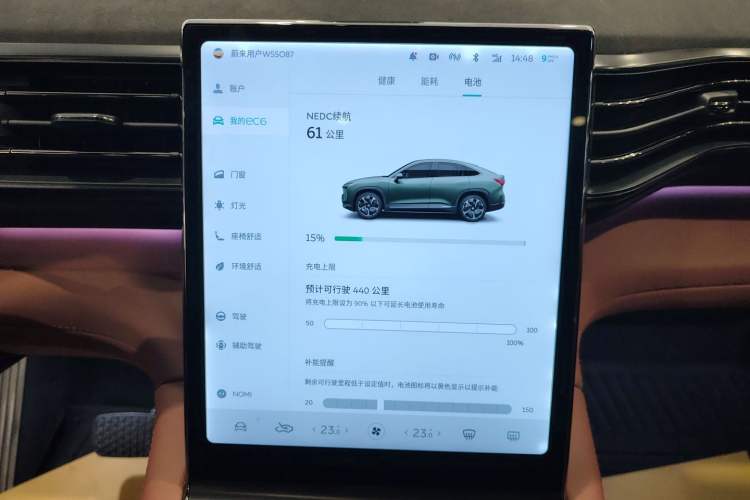 Used Nio EC6 2020 440KM Signature Edition