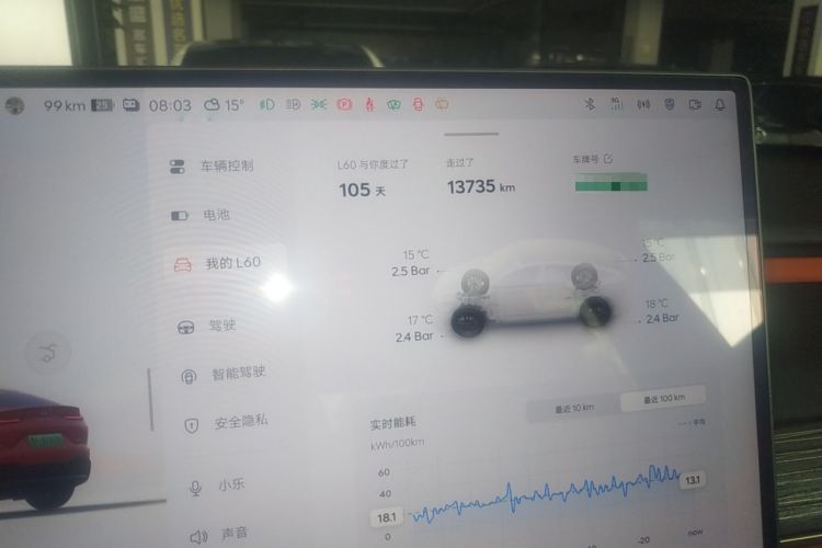 Used ONVO L60 2024 60 kWh Rear-Drive Version
