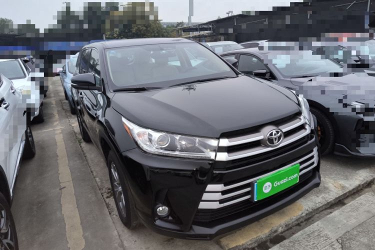Used Toyota Highlander 2018 2.0T Two-Wheel Drive Elite Version 5 Seats China VI Standard