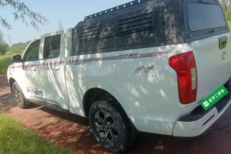 Used Great Wall Poer 2021 2.0T Commercial Version Automatic Diesel 4x4 Elite Long-Box GW4D20M
