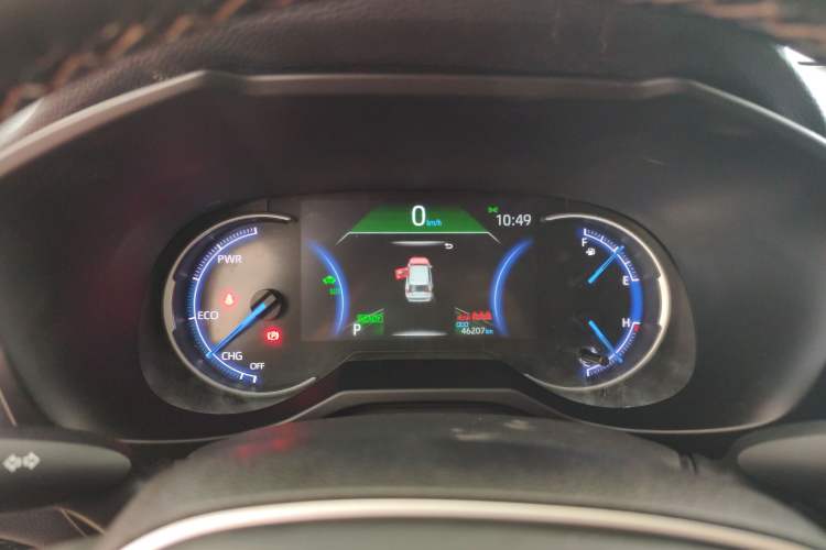 Used Toyota RAV4 2021 Dual-Engine 2.5L E-CVT Two-Wheel Drive Elite Edition
