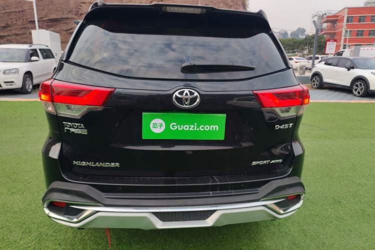 Used Toyota Highlander 2018 2.0T Four-Wheel Drive Luxury Edition 7 Seats China V Emission Standard