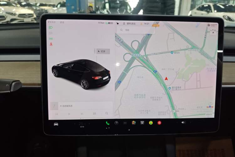 Used Tesla Model 3 2021 Revised Version Standard Range Rear-Wheel Drive Upgraded Edition 3D1
